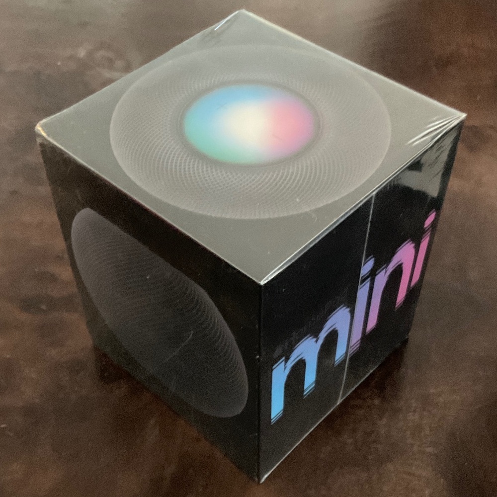 NIB Apple HomePod Mini Black Brand New Still Sealed Unopened!